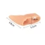 FAVORITEGOODS 1 Cặp Miếng đệm tách ngón chân hồng, có lỗ thông gió Dụng cụ chỉnh sửa ngón chân nhỏ, Dụng cụ bảo vệ ngón chân hồng bằng silicon có thể tái sử dụng thực tế