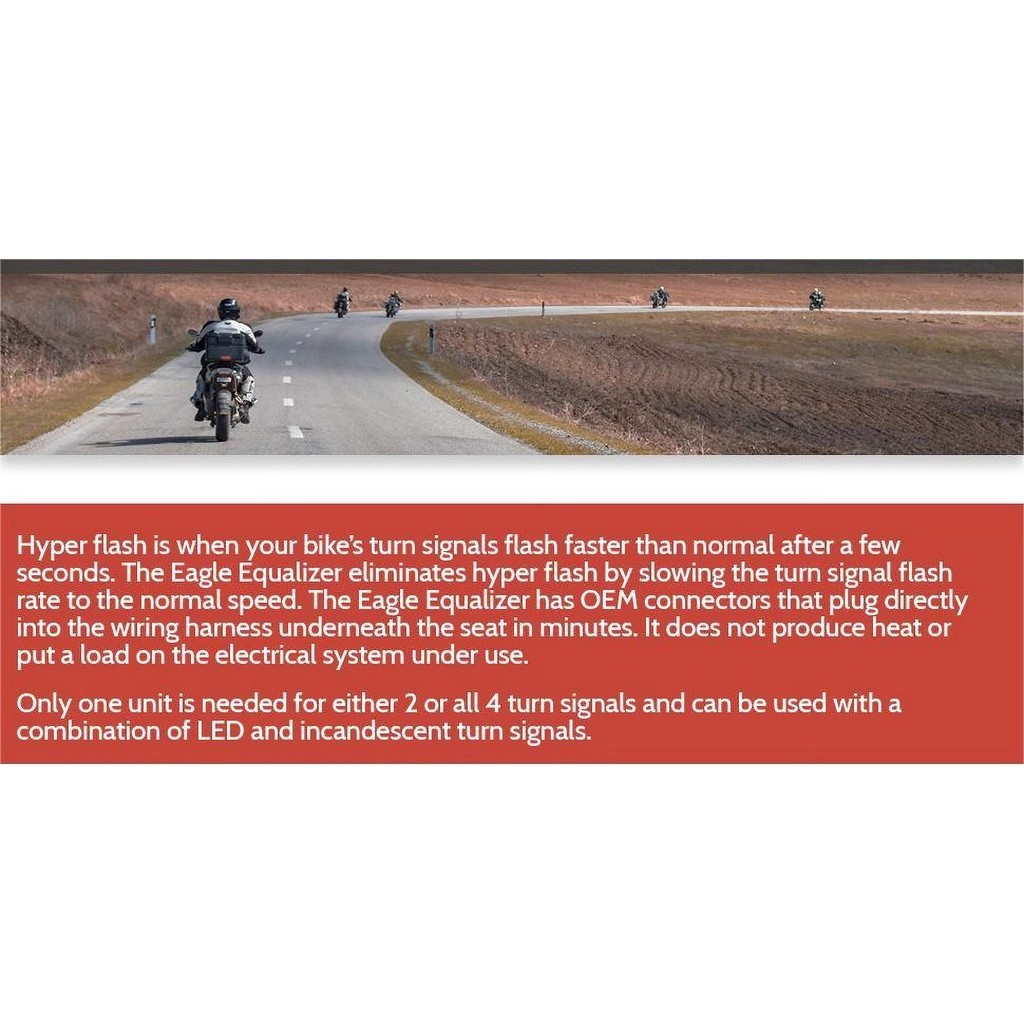 Bộ cân bằng và ổn định tải cắm và chạy Bộ cân bằng cho 2010-2013 Harley Davidson Motorcycle Street Glide và Road Glide LED Tín hiệu rẽ (10-13 Street / Road Glide)