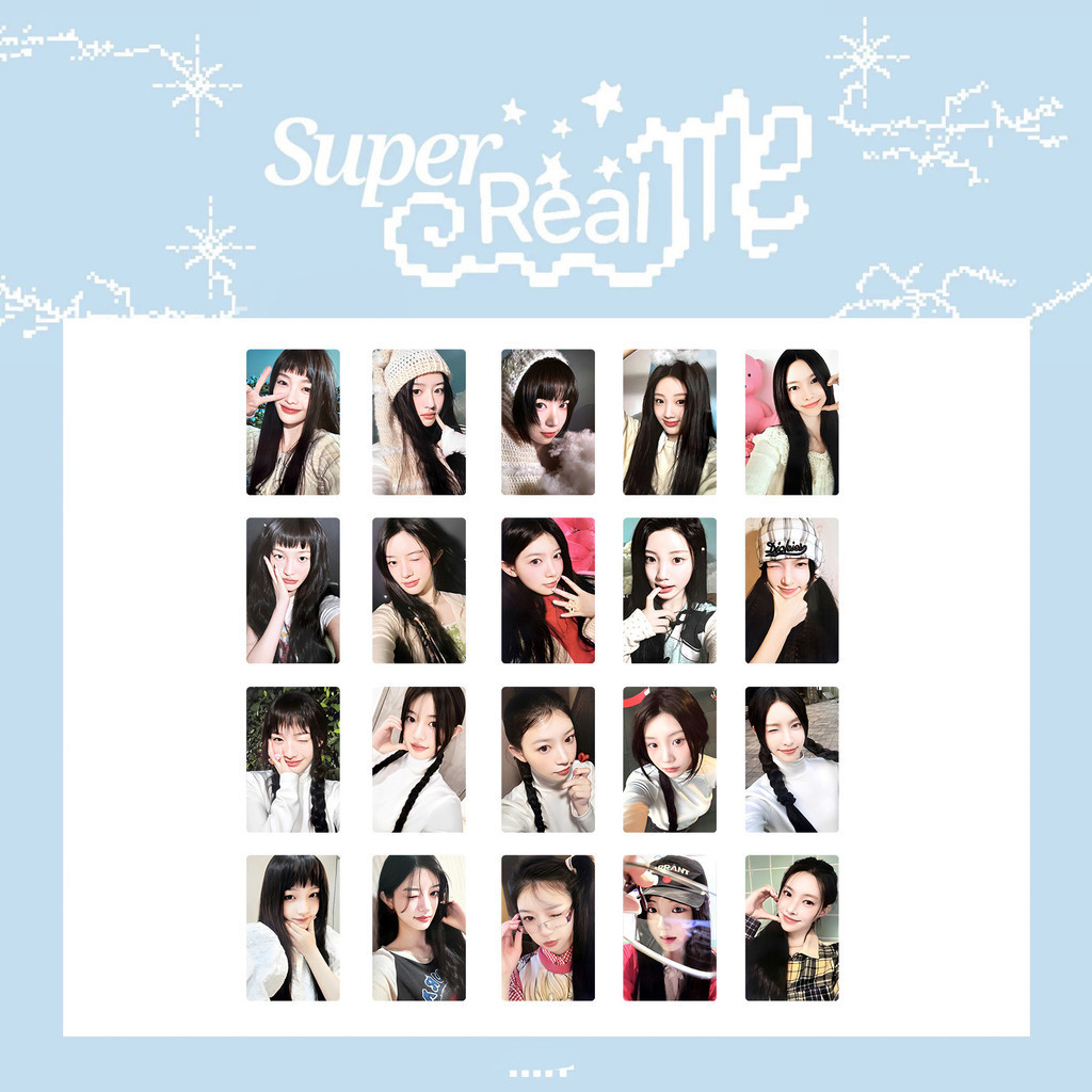 Kpop HYBE ILIT Album Mới Super Real Me Thẻ Nhỏ YUNAH, MINJU, MOKA