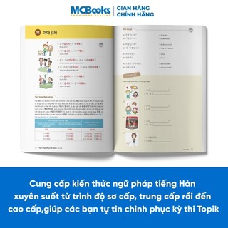 Sách - Combo Ngữ Pháp Tiếng Hàn Thông Dụng