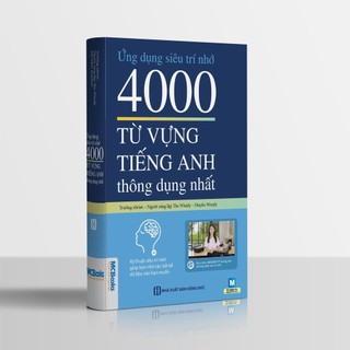 Sách - Ứng Dụng Siêu Trí Nhớ 4000 Từ Vựng Tiếng Anh Thông Dụng Nhất Dành Cho Người Học Cơ Bản - Học Kèm App Online