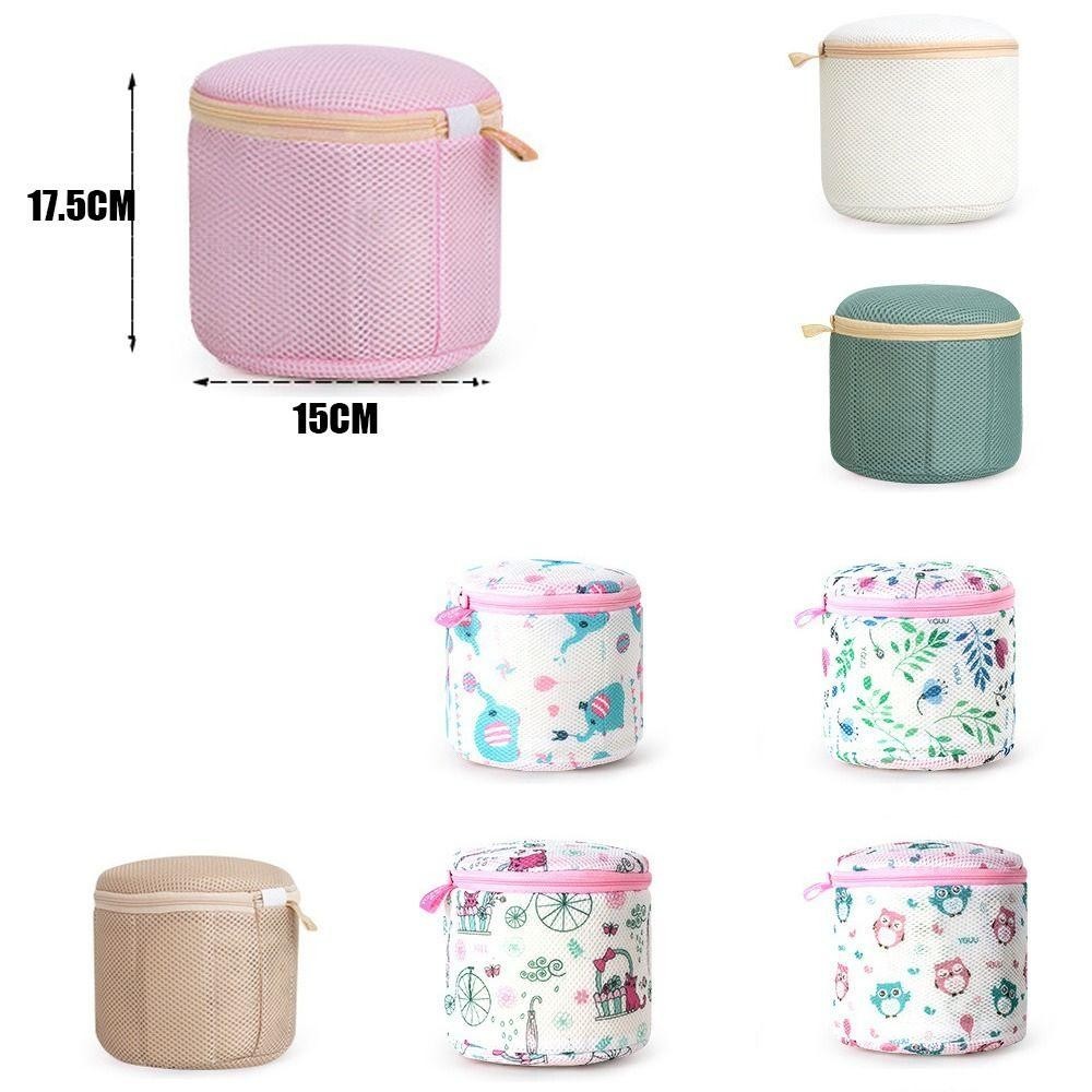 Túi giặt áo ngực HAPPYNOOK, Áo ngực bảo vệ Quần lót bảo vệ ba chiều Túi đặc biệt, Túi lưới dày hình trụ