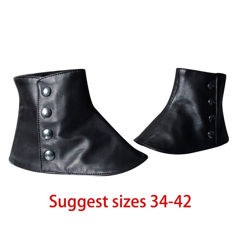 Kikin Cướp Biển Boot Cover Thời Trung Cổ Phục Hưng Cosplay Trang Phục Sterevunk Boot Cover