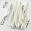 Bộ tách lưới tennis, Dây đai có thể điều chỉnh chiều rộng 5cm Dây đeo trung gian tennis, Chiều dài trắng bền 2,2M Phụ kiện quần vợt Dải phân định ranh giới