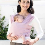 Địu vải Ergobaby Aura Baby Wrap 100% Vicose cho bé 0m+ , đai địu trợ lực em bé sơ sinh - Monnie Kids — ảnh 5