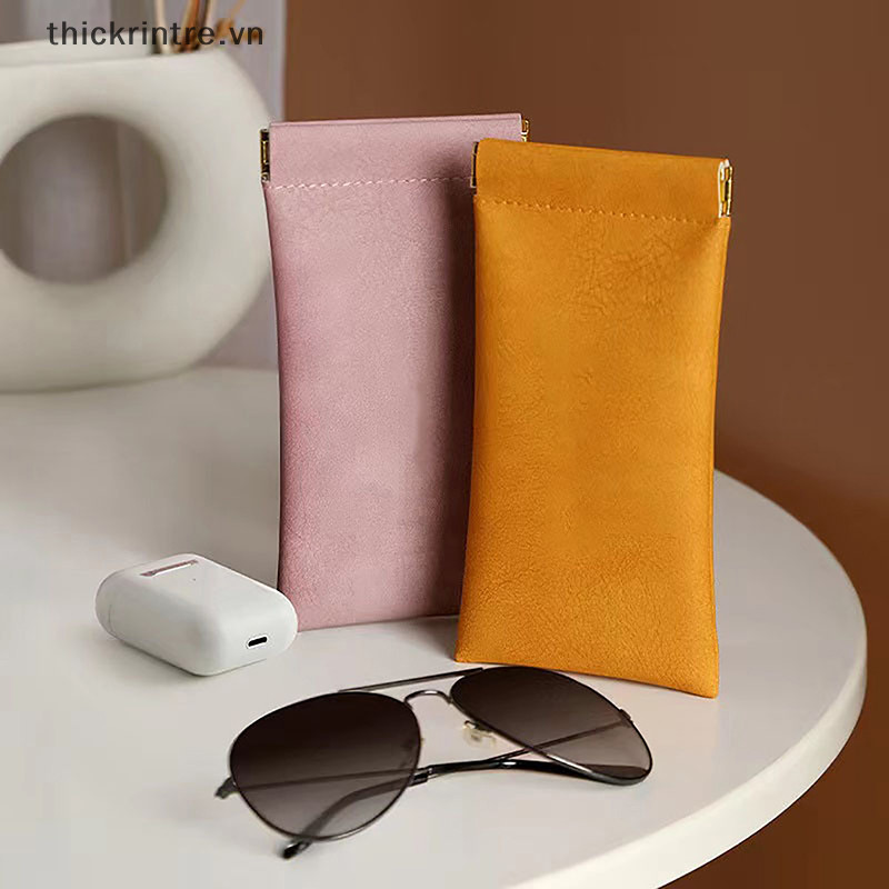 THI Da Kính Bảo Quản Túi Bảo Quản Tự Động Đóng Kính Mát Túi Chống Thấm Nước Kính Bảo Vệ Kính Mắt Túi Bảo Quản VN
