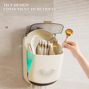 Đũa Nhựa Hộp Bảo Quản Dụng Cụ Nhà Bếp Chống Bụi Tổ Chức Cho Nhà Bếp Gia Đình