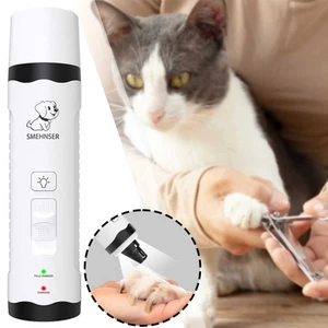 Máy mài móng tay thú cưng bằng điện yên tĩnh Máy mài móng tay thú cưng có thể sạc lại cho chó mèo