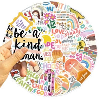 Bộ 50 Chúa Giêsu Kitô Dán Nhiều Màu Sắc Tiếng Anh Graffiti Đề Can Điện Thoại Laptop Hành Lý Nhật Ký DIY