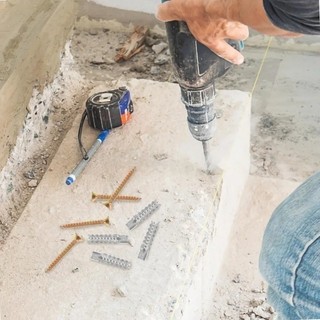 30 / 60 / 90Sets Vít mở rộng răng cưa kim loại - Bộ dụng cụ bu lông dây buộc tự khai thác