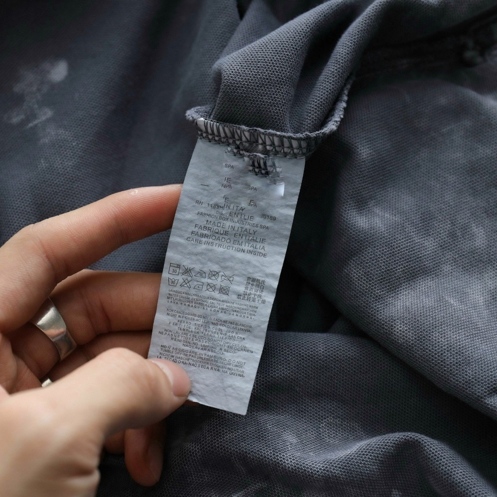 Áo thun polo D.I.E.S.E.L wash acid_tactical_dã ngoại