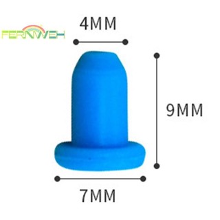 [Fernweh] 10 chiếc Hộp mực công cụ tân trang đàn hồi cao 4mm Phụ kiện máy in cố định có dấu cao su phích cắm silicon [MỚI]