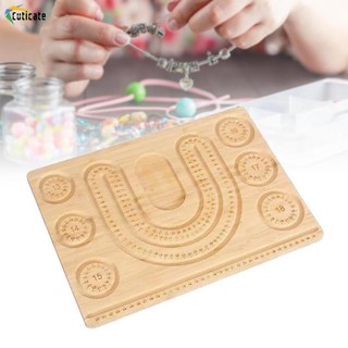 Khay thiết kế hạt bằng gỗ dễ thương cho vòng tay Làm dự án hạt