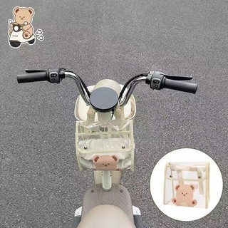 Túi Treo Giỏ Xe Dễ Thương chống thấm nước thông dụng Túi treo trước để xe máy túi đựng pin xe đạp điện khóa đôi