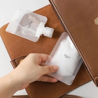 Túi đóng gói chất lỏng dưỡng da SFSE-30 / 50 / 100ml - Để đựng mỹ phẩm dầu gội - Di động, tái sử dụng, trong suốt - Túi đựng vòi đứng bằng nhựa - Túi đóng gói du lịch chống rò rỉ