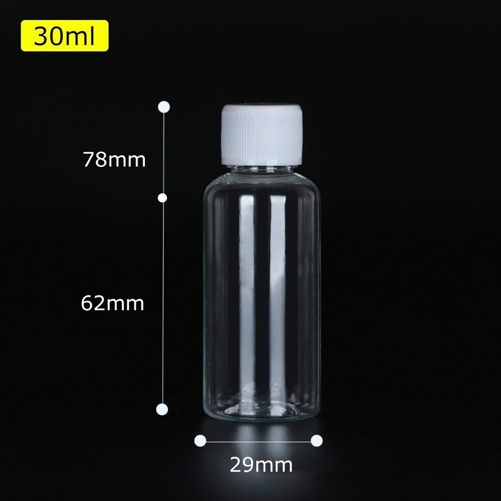 Chai Nhựa Nắp Vặn 20ML/30ML/50ML/100ML Chiết Mỹ Phẩm, Gel Rửa Tay, Chai Lọ Mỹ Phẩm TOOL