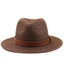 Mũ Rơm MERIGGIARE, Dây Da Rộng Vành Panama Mũ, 56-58cm Chống Tia UV Đi Biển Mùa Hè Mũ Chống Nắng Nữ / Nam