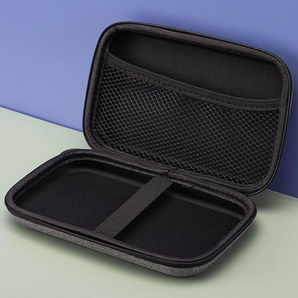 NEATNOOK 1 Cái Túi Bảo Quản EVA, Tai Nghe / Điện Thoại / Cáp Sạc Tai Nghe Dây Kéo Di Động, Phụ Kiện Kỹ Thuật Số Mini Cho Túi Airpod Túi Đựng