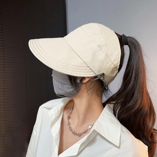 Mũ bóng chày MERIGGIARE, Mũ che nắng Mũ che nắng Mũ che nắng, Mũ đạt đỉnh Mũ có thể điều chỉnh Chống nắng Bảo vệ tia cực tím Mũ lưỡi vịt Nữ Cô gái Phụ nữ