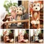 ZENZON Khỉ Đồ Chơi Sang Trọng, PP Cotton Khỉ Khỉ Khỉ Thú Nhồi Bông Búp Bê, Hoạt Hình Lông Tơ Vui Nhộn 40-55cm Khỉ Sang Trọng Trang Trí Phòng Búp Bê