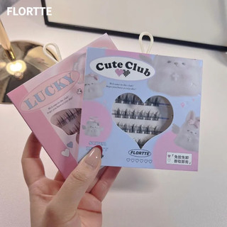 Flortte Lông Mi Giả Tự Dính Lông Mi Giả Không Dính Phân Đoạn Không Loại Bỏ Tự Nhiên Người Mới Biết Lông Mi Giả