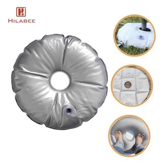Túi đựng nước trọng lượng đế ô HILABEE đầy nước hoặc cát Đế cờ có thể gập lại