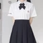 SAIA Cross Bowtie, Dây buộc áo sơ mi Polyester có thể tháo rời, JK Trang trí đồng phục Phụ kiện trang phục Thắt nơ chéo