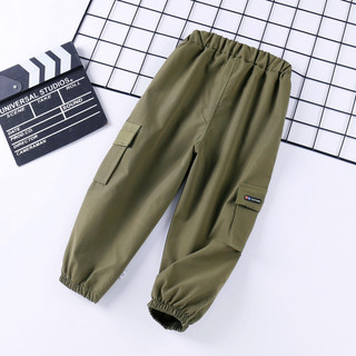 (8m-15Y) 5 Màu Unisex Quần Jogger Trẻ Em Nhiều Túi Quần Jogger Ấm Áp Thường Ngày Cho Bé Trai Và Bé Gái