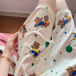 Quần short Cartoon Unisex (Nhiều mẫu) BST 01-Quần đùi hoạt hình nam nữ Freesize đến 65kg