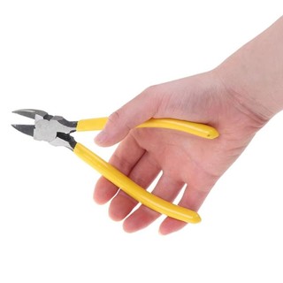 Máy cắt dây ASDFGER với kìm cắt chính xác mũi phẳng dài, siêu sắc bén, bền bỉ, dùng cho cáp, cắt thủ công
