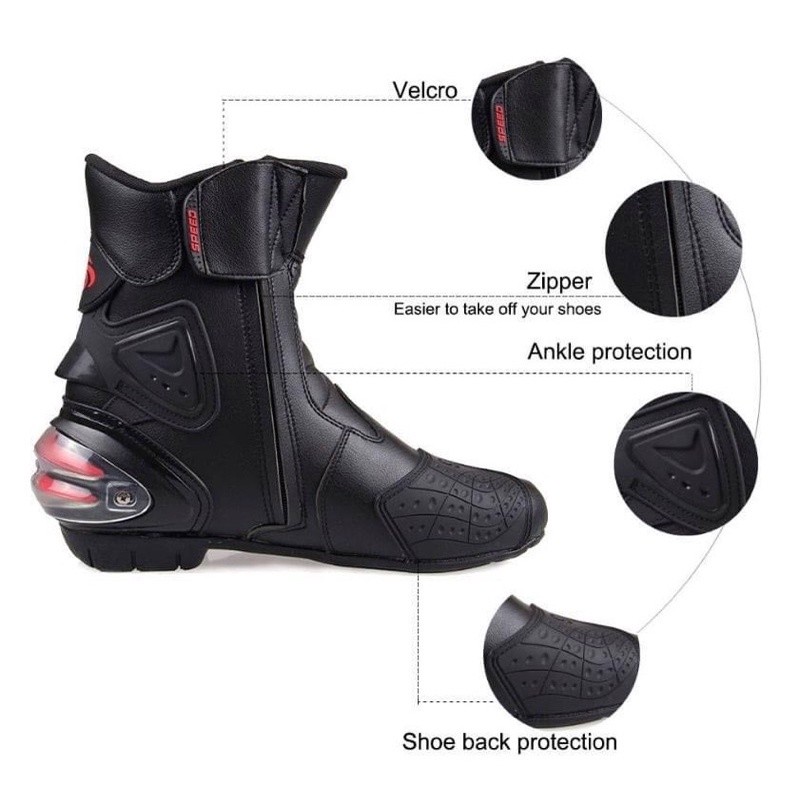 Giày bảo hộ moto Probiker Speed A004 chống nước _racing