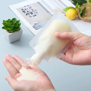 Túi đóng gói chất lỏng dưỡng da SFSE-30 / 50 / 100ml - Để đựng mỹ phẩm dầu gội - Di động, tái sử dụng, trong suốt - Túi đựng vòi đứng bằng nhựa - Túi đóng gói du lịch chống rò rỉ