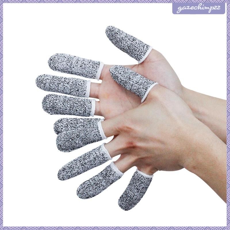10 Chiếc Vòng Tay Cái Găng Tay Công Nhân Đầu Ngón Tay Bảo Vệ Dụng Cụ Vòng Cơ Tay