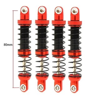 Giảm xóc kim loại 70mm 80mm 90mm 100mm 110mm 120mm cho 1 / 10 SCX10 Wraith RR10 TRX4 TRX6 ABSiMA Sherpa RC Crawler