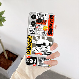 Ốp lưng mềm trong suốt Star Wars & DHL cho IPhone 16 15 14 13 12 11 Pro ProMax XS XR XSmax Mini 7 8 + Plus SE 2020 Vỏ silicon DCT