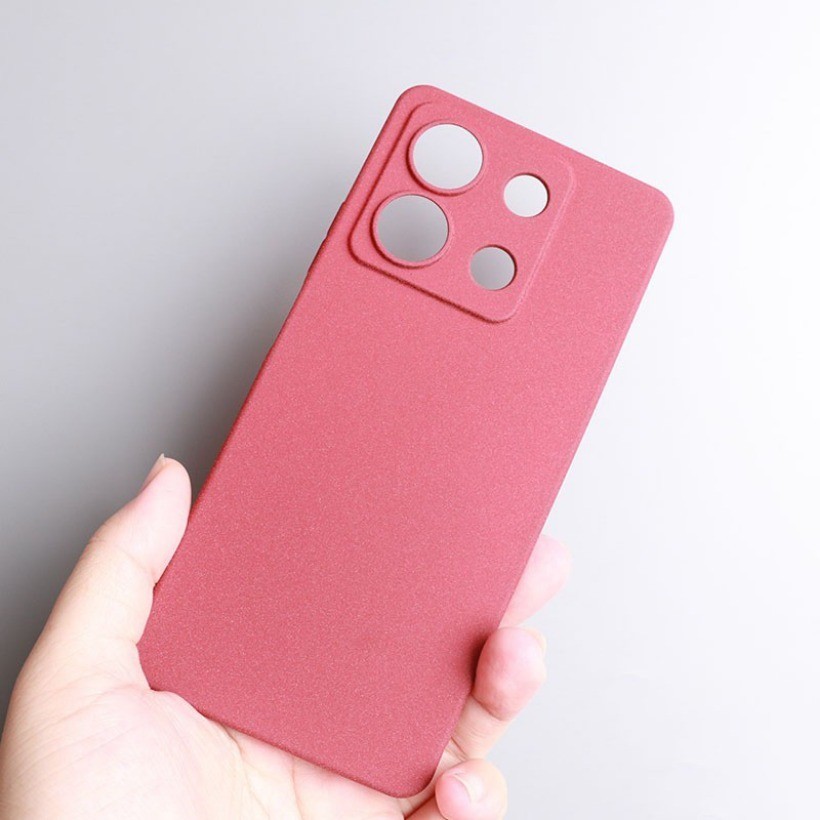 Dành Cho Redmi Note 13R 13 Pro + Redmi K70E 13C 12 K70 Pro K60 Ultra Chống Vân Tay Vỏ Đá Sa Thạch Mềm Mờ Mỏng TPU Vỏ Điện Thoại