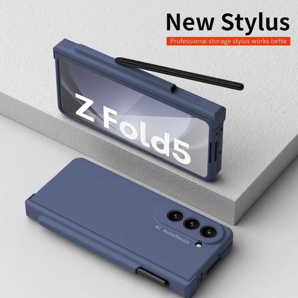 Có Giá Đỡ Bút S Cho Samsung Galaxy Z Fold 7 6 5 4 Ốp Lưng Bản Lề Giáp Từ Tính Chống Sốc 360 Toàn Màn Hình Bảo Vệ