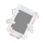 Mya Photocard Display Stand Card Tay áo Máy tính để bàn Trang trí Khung Acrylic Giá đỡ ảnh