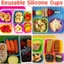 Cc 40 Chiếc Silicone Nướng Bánh Ly Muffins Lót Bánh Khuôn Trang Trí Bánh Dụng Cụ