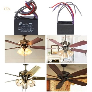 Tụ điện quạt trần YXA CBB61 4 5 + 6 + 5UF 4 5 + 6 + 6UF 5 + 5 + 5UF 4 + 4 + 2 5UF 4 + 5 + 6UF 5 Dây