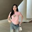 Áo thun form Baby Tee in hình hoa Tulip Rdgfer A5931