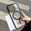 Hút từ tính tối giản và siêu mỏng cho vỏ điện thoại iPhone 15 promax iP 15 14 13 12 11 Pro Max 7 8 Plus X XR XS MAXcase trọn gói Vỏ điện thoại cao cấp trong suốt