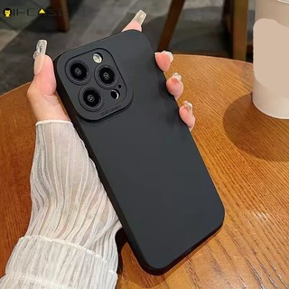 Dành Cho Xiaomi 17 Pro Max 15 Ultra 15S 15T Poco X8 Pro Max F8 F7 Pro Ultra 5G Vỏ Điện Thoại Đơn Giản Màu Đen Nâu Mờ Kinh Doanh Cạnh Thẳng Vỏ Mềm