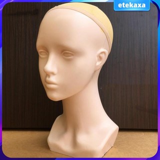 Đầu Manikin Nữ Hói Đầu Mannequin Cho Vòng Cổ Trang Điểm Salon Tóc