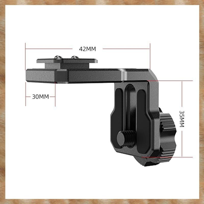 [S Z] Giá đỡ tấm đế hộp số không dây với giá đỡ giày lạnh 1 / 4 cho CineView HE / SE / Quad cho RS2 / RSC2 / RS3 / RS3pro