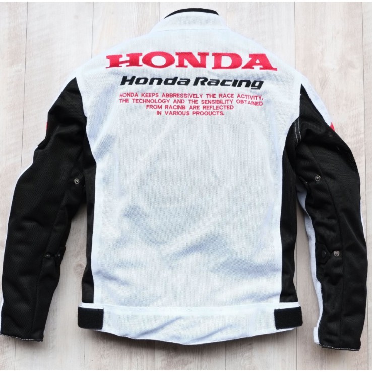 Áo khoác bảo hộ Honda ( kèm bộ gù giáp ) _racing