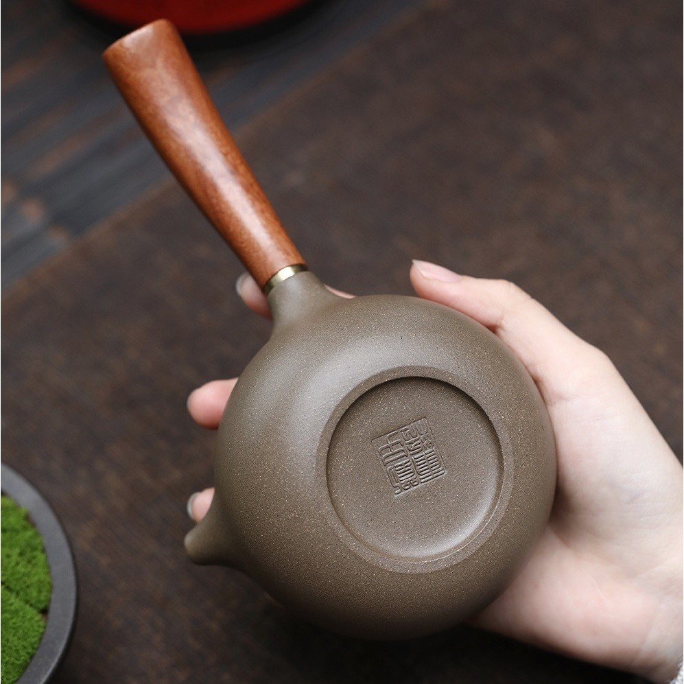 Ấm Tử Sa Nghi Hưng Tây Thi Đường Vũ 250 ml (Thanh Khôi Đoạn Nê)