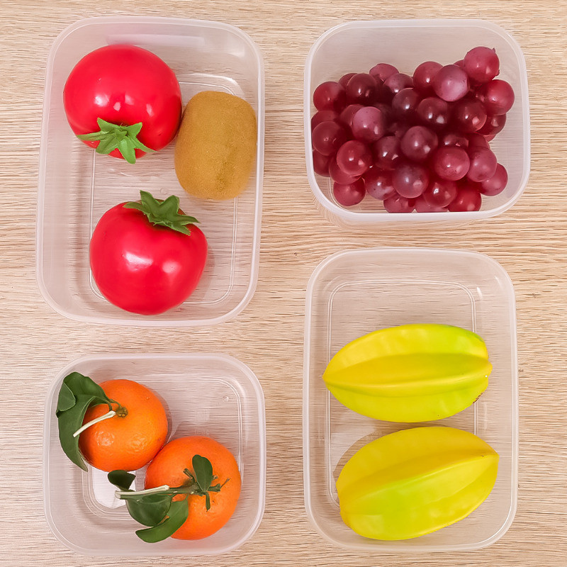 [Đặc sắc] Hộp Bento dã ngoại ngoài trời - Hộp kín thực phẩm nhà bếp - Vỏ bảo quản hạt tráng miệng - Hộp đựng rau củ quả - Hộp giữ tươi tủ lạnh