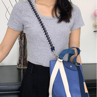 Dây đeo bện túi, Thích hợp cho dây bện phát lại Longchamp Dây đeo vai bện tay nguyên chất Dây đeo chéo nhiều màu sắc Dây đeo cực dài, Phụ kiện túi Boutique