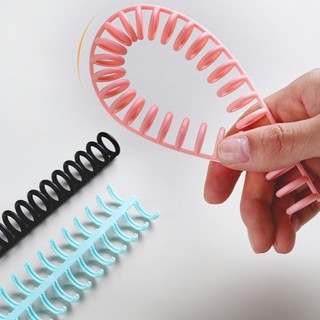Thanh còng nhựa làm sổ, kẹp tài liệu nhiều màu A5 B5 A4 20 26 30 lỗ FETA